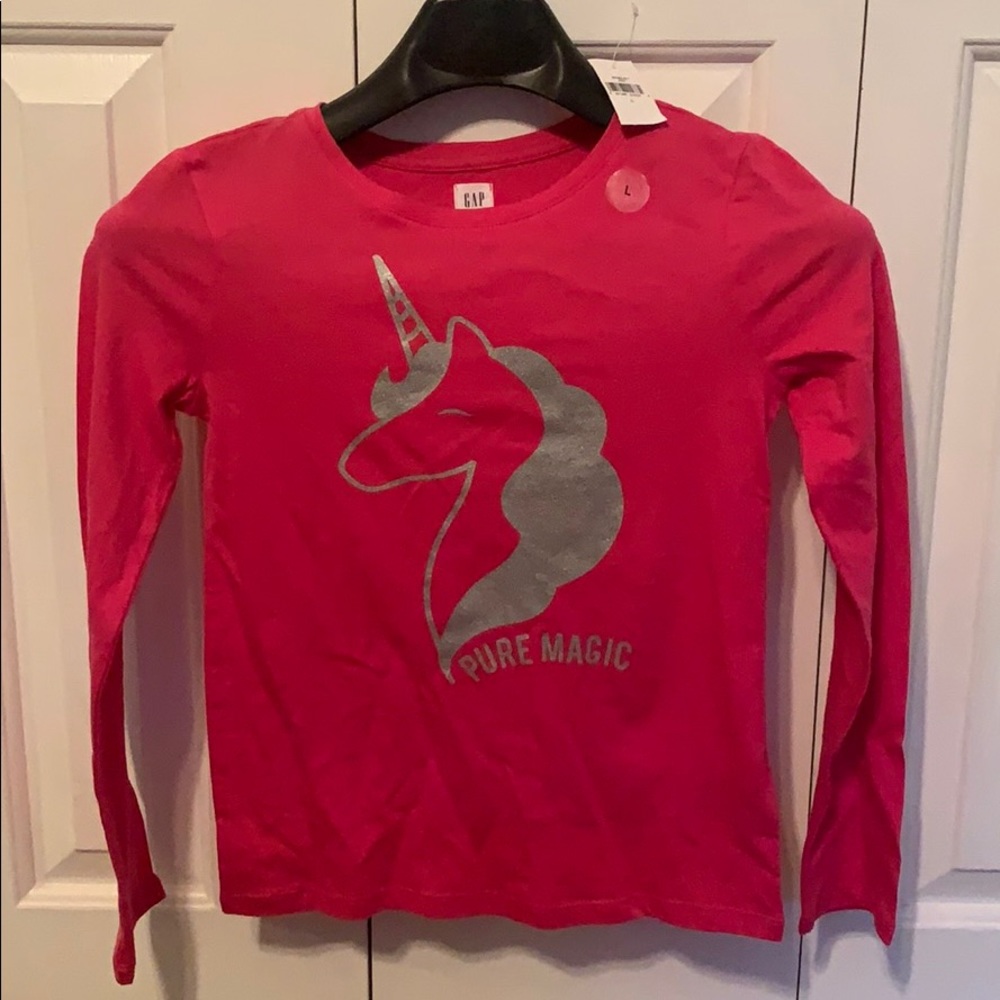 SOLD Gap unicorn long sleeve